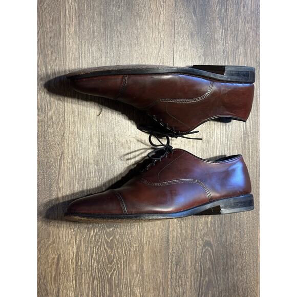 Allen Edmonds Burgundy Oxblood Mens Dress Shoes Boardroom US 10.5 Inch Oxfords main image 7